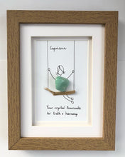 Load image into Gallery viewer, Capricorn/ Amazonite Zodiac frame