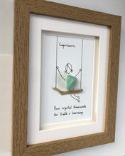 Load image into Gallery viewer, Capricorn/ Amazonite Zodiac frame